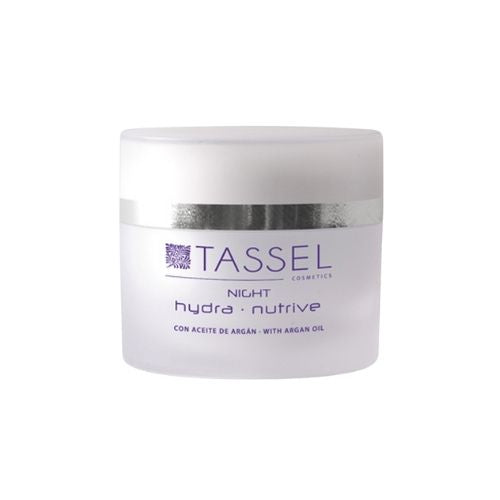 Crema noche hidratante Tassel con aceite Argán 50ml