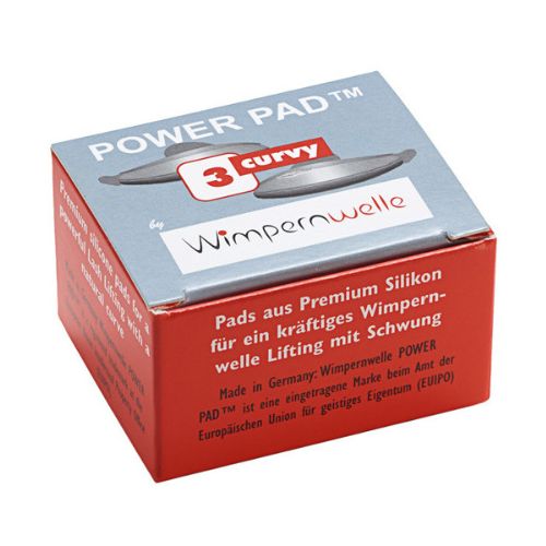 Lifting pestañas Power Pad Curvy Talla 3 Wimpernwelle 4 pares