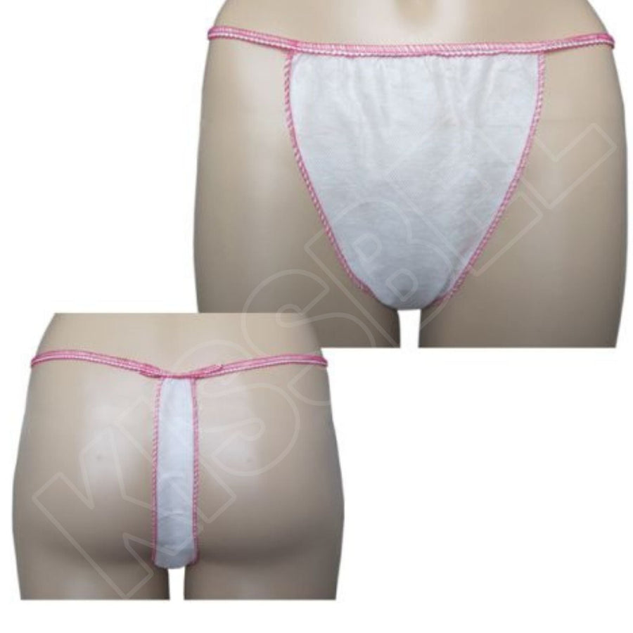 Tanga mujer mini Polipropileno 35g desechable embolsado individual